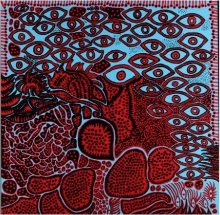 Yayoi Kusama, Eyes of Mine, 2010