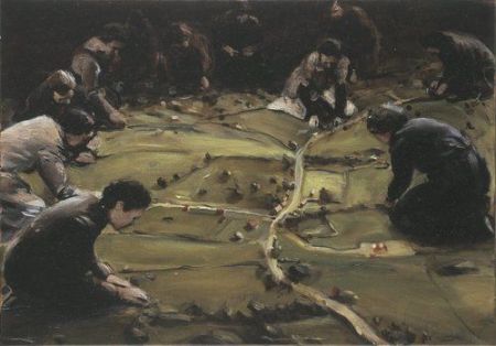 Michaël Borremans, Trickland, 2002