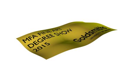 Goldsmiths MFA Degree Show 2015, poster
