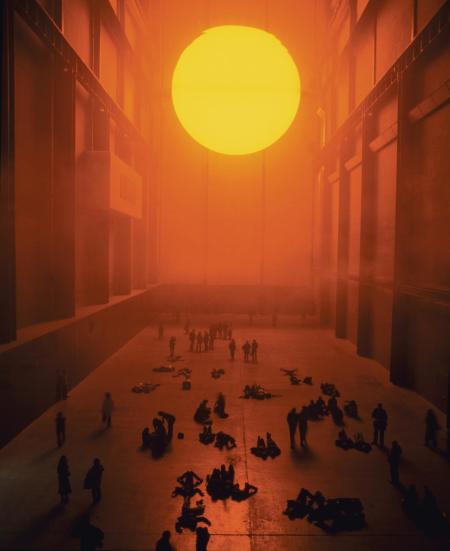 Olafur Eliasson, The weather project, 2003.