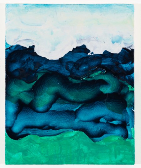 10 Mary Heilman, San Gregorio, 2012, Oil on canvas, 38.1 x 30.5 cm - 15 x 12 in, Photo- Thomas Müller