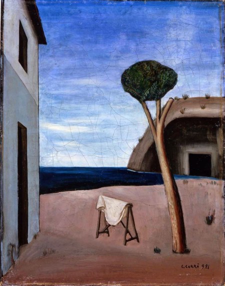 Carlo Carrà, Il pino sul mare, 1921