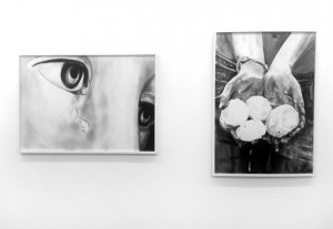 8 huber.huber, 300 palle di never, 2007 Not Vital Bronze w-white patina 6,5 x 6,5 cm